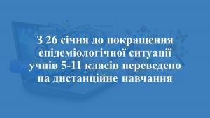 З 26 січня до покращення